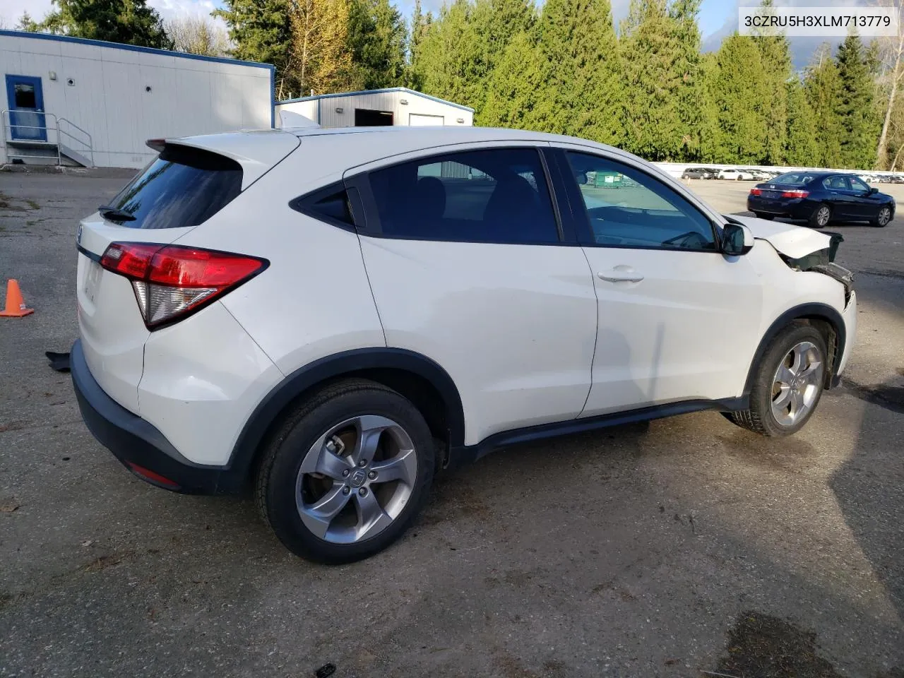 2020 Honda Hr-V Lx VIN: 3CZRU5H3XLM713779 Lot: 79577834