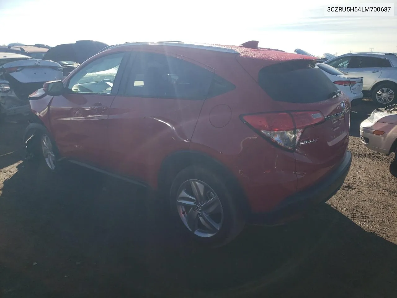 2020 Honda Hr-V Ex VIN: 3CZRU5H54LM700687 Lot: 79680714