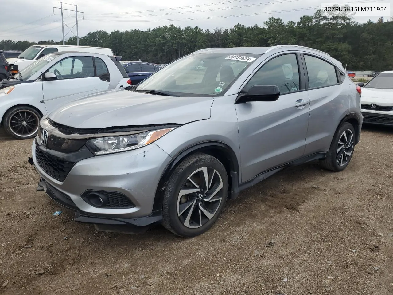 2020 Honda Hr-V Sport VIN: 3CZRU5H15LM711954 Lot: 80123824