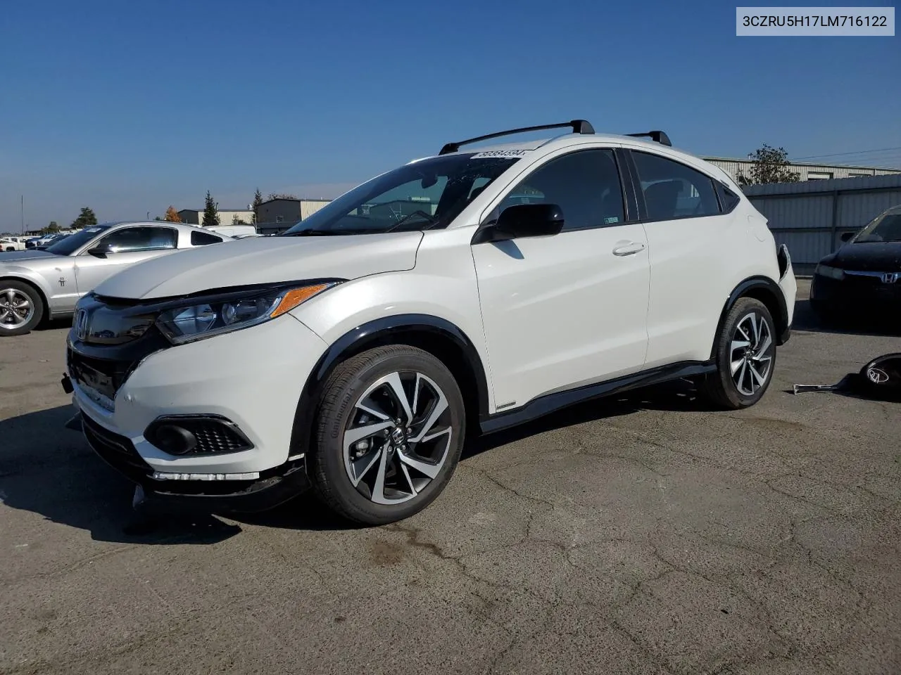 2020 Honda Hr-V Sport VIN: 3CZRU5H17LM716122 Lot: 80384594