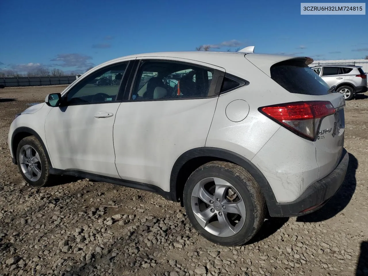 2020 Honda Hr-V Lx VIN: 3CZRU6H32LM724815 Lot: 80442404