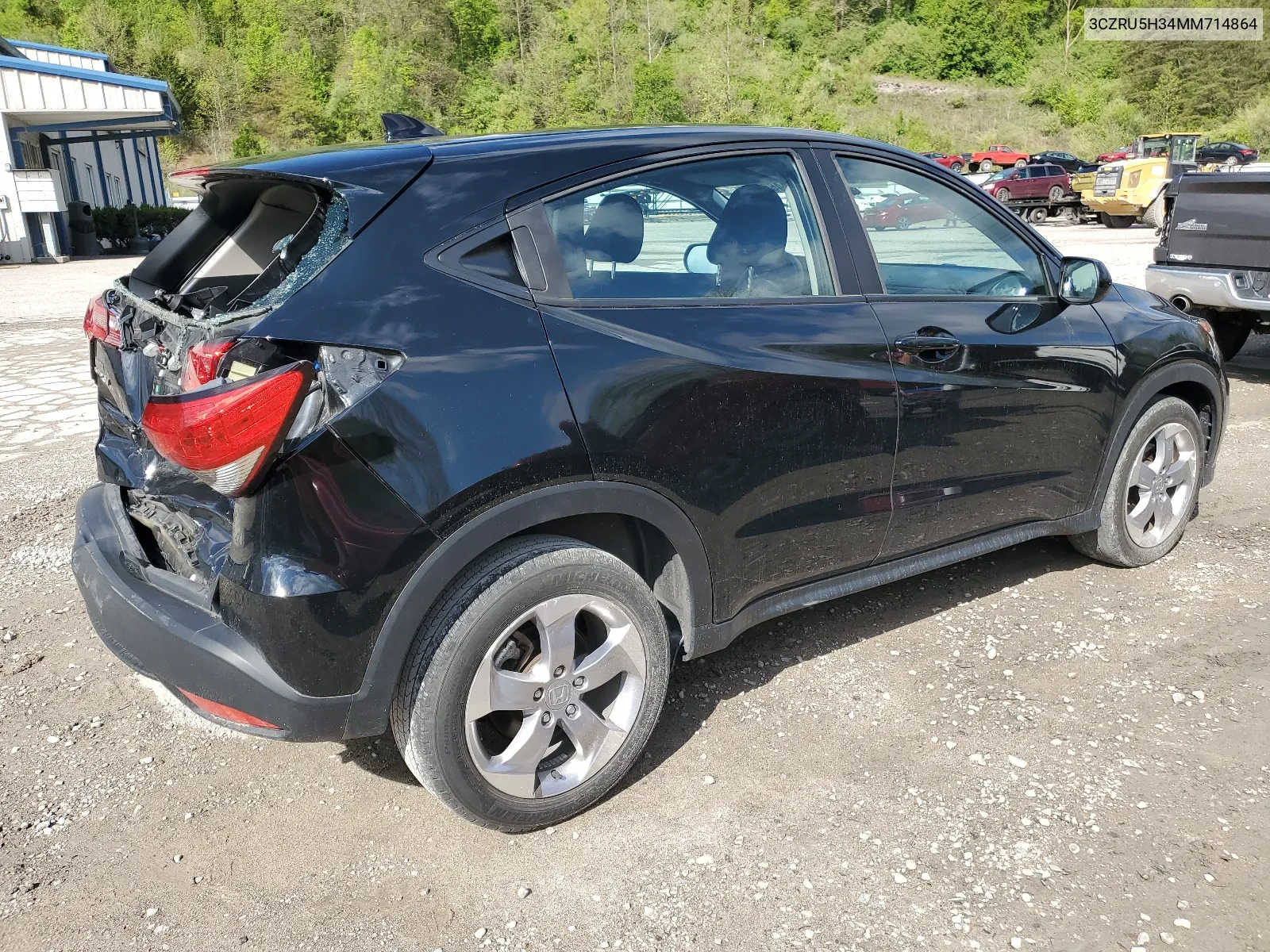 2021 Honda Hr-V Lx VIN: 3CZRU5H34MM714864 Lot: 51465994