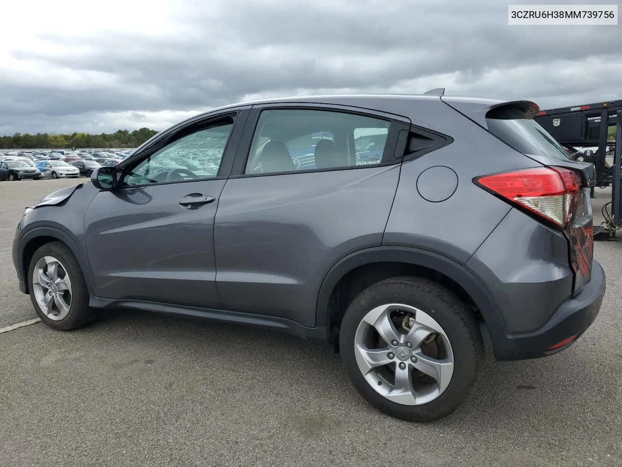 2021 Honda Hr-V Lx VIN: 3CZRU6H38MM739756 Lot: 54006554