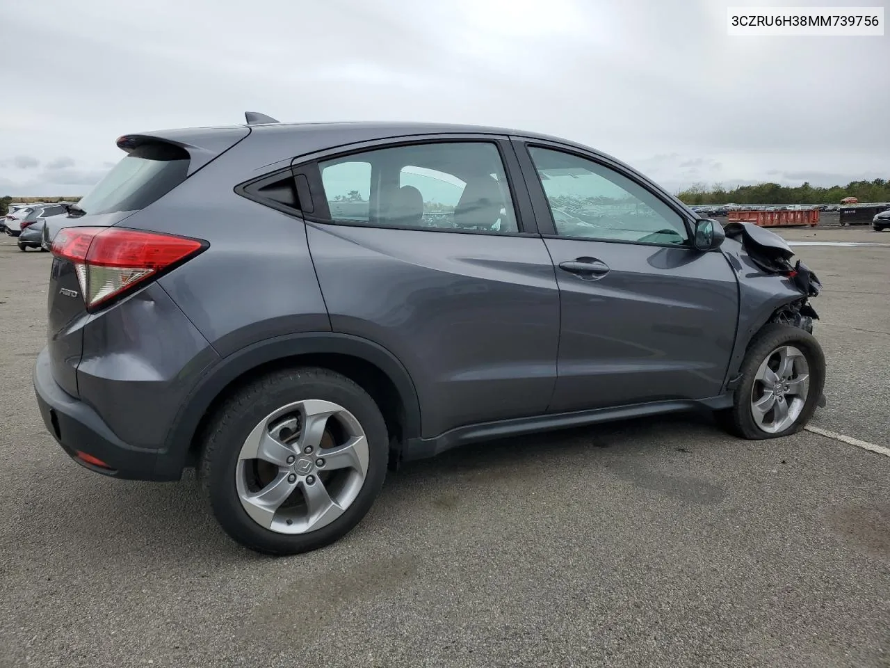 2021 Honda Hr-V Lx VIN: 3CZRU6H38MM739756 Lot: 54006554