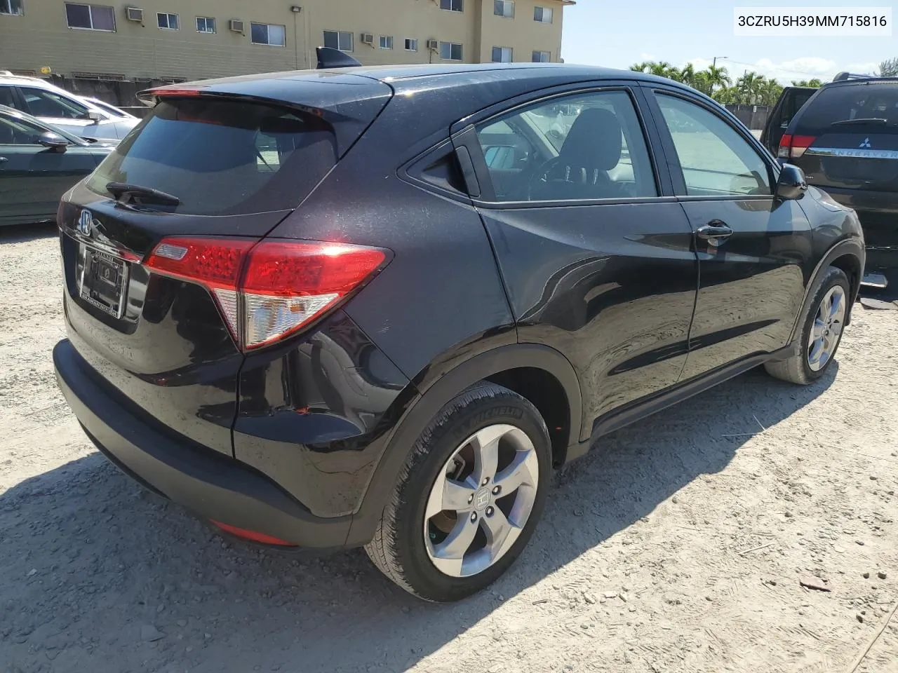 2021 Honda Hr-V Lx VIN: 3CZRU5H39MM715816 Lot: 54324034