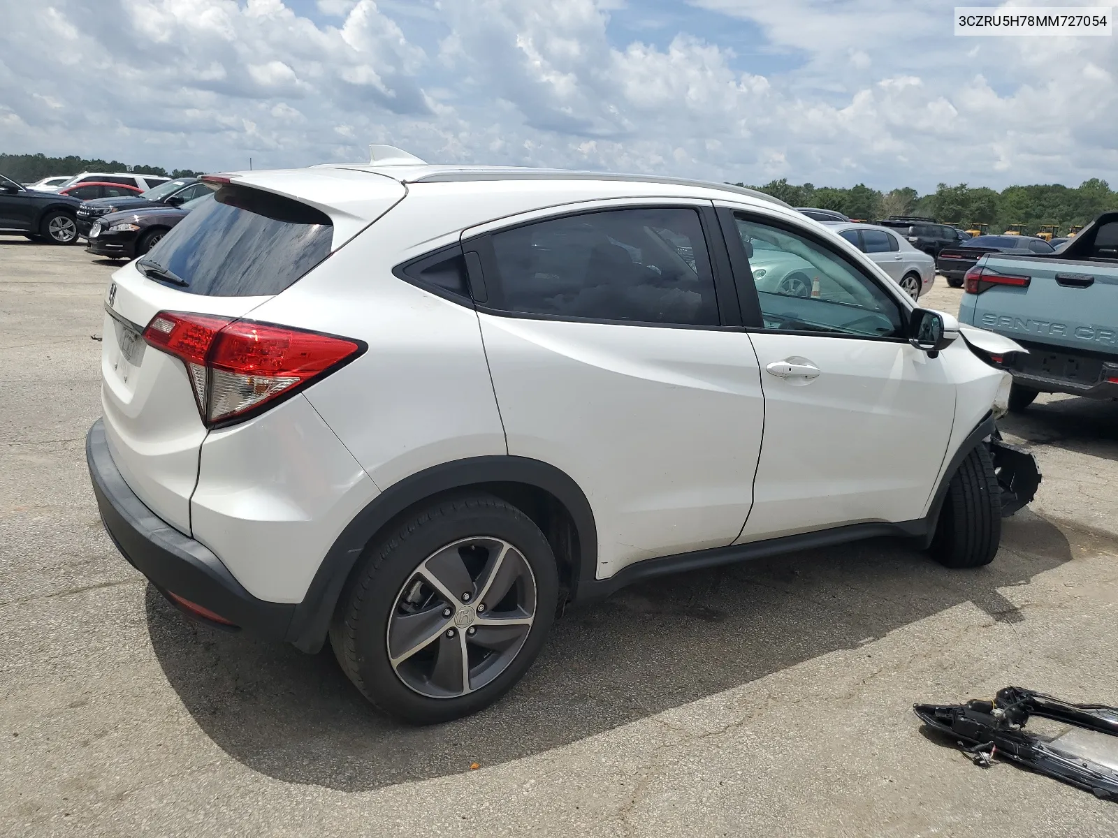 2021 Honda Hr-V Exl VIN: 3CZRU5H78MM727054 Lot: 64278704