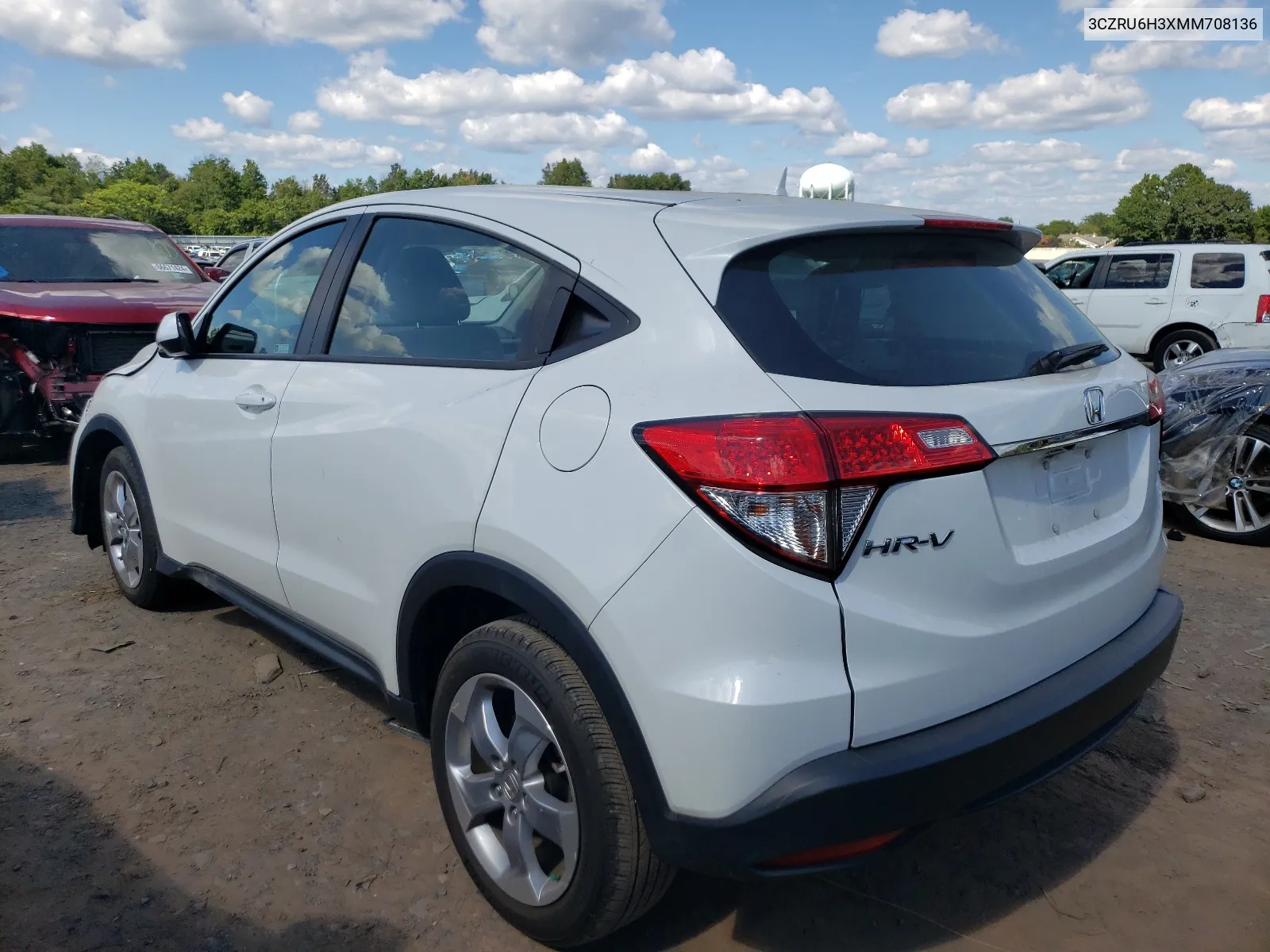 2021 Honda Hr-V Lx VIN: 3CZRU6H3XMM708136 Lot: 65444654