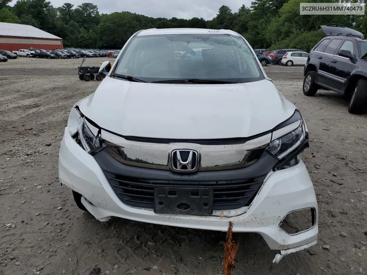 2021 Honda Hr-V Lx VIN: 3CZRU6H31MM740473 Lot: 65828224