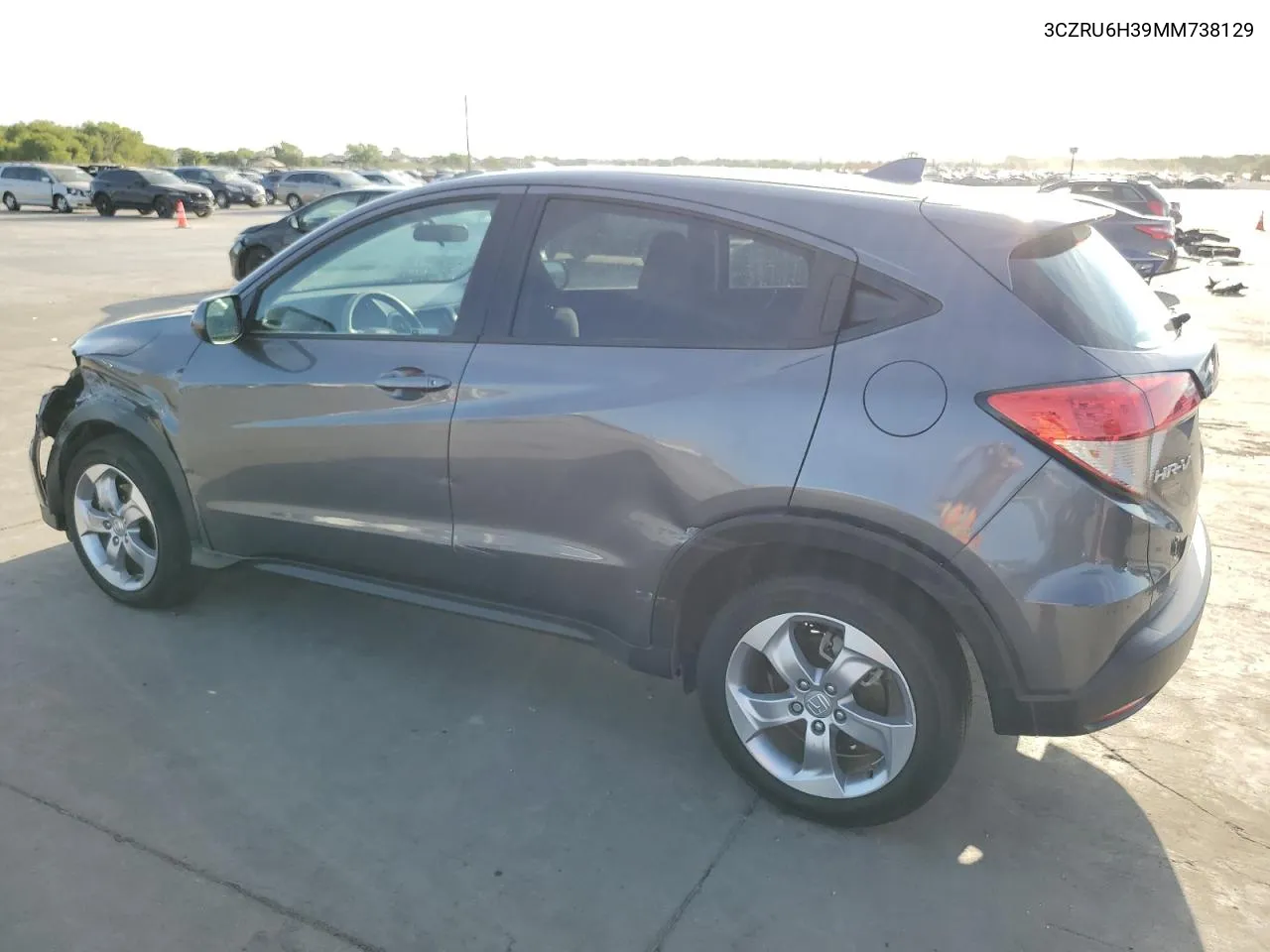 2021 Honda Hr-V Lx VIN: 3CZRU6H39MM738129 Lot: 66961094