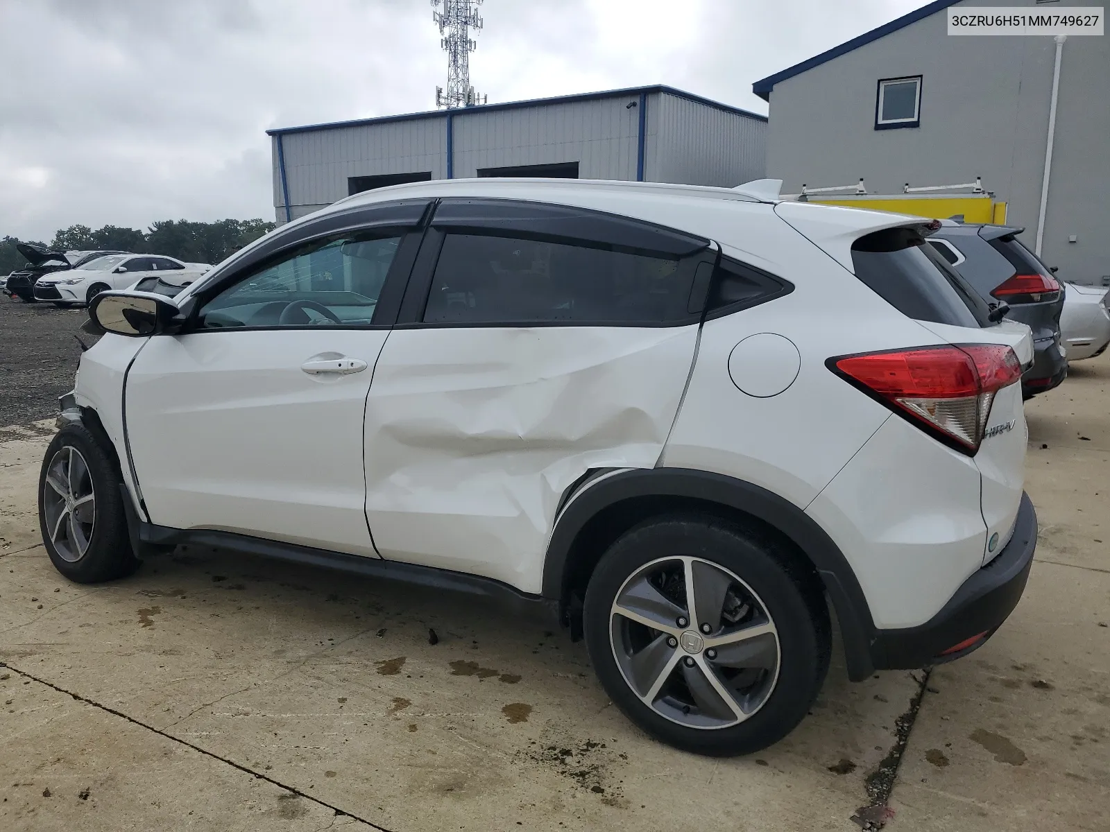 2021 Honda Hr-V Ex VIN: 3CZRU6H51MM749627 Lot: 67026044