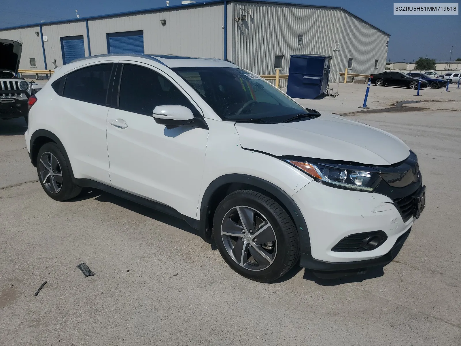 2021 Honda Hr-V Ex VIN: 3CZRU5H51MM719618 Lot: 68079884