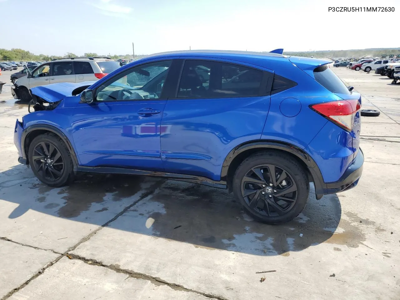 2021 Honda Hr-V Sport VIN: P3CZRU5H11MM72630 Lot: 68822144