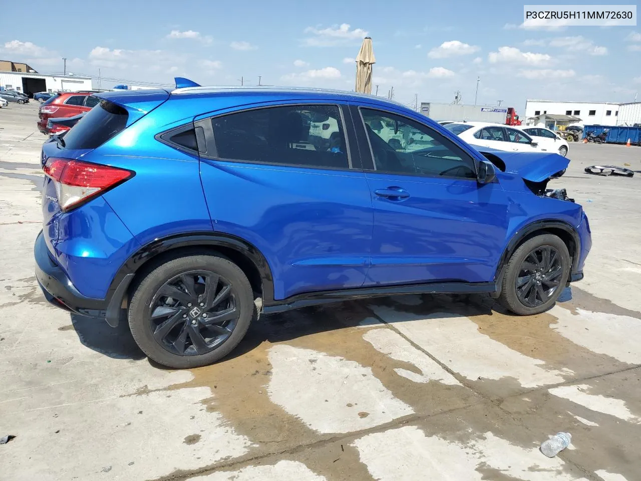 P3CZRU5H11MM72630 2021 Honda Hr-V Sport