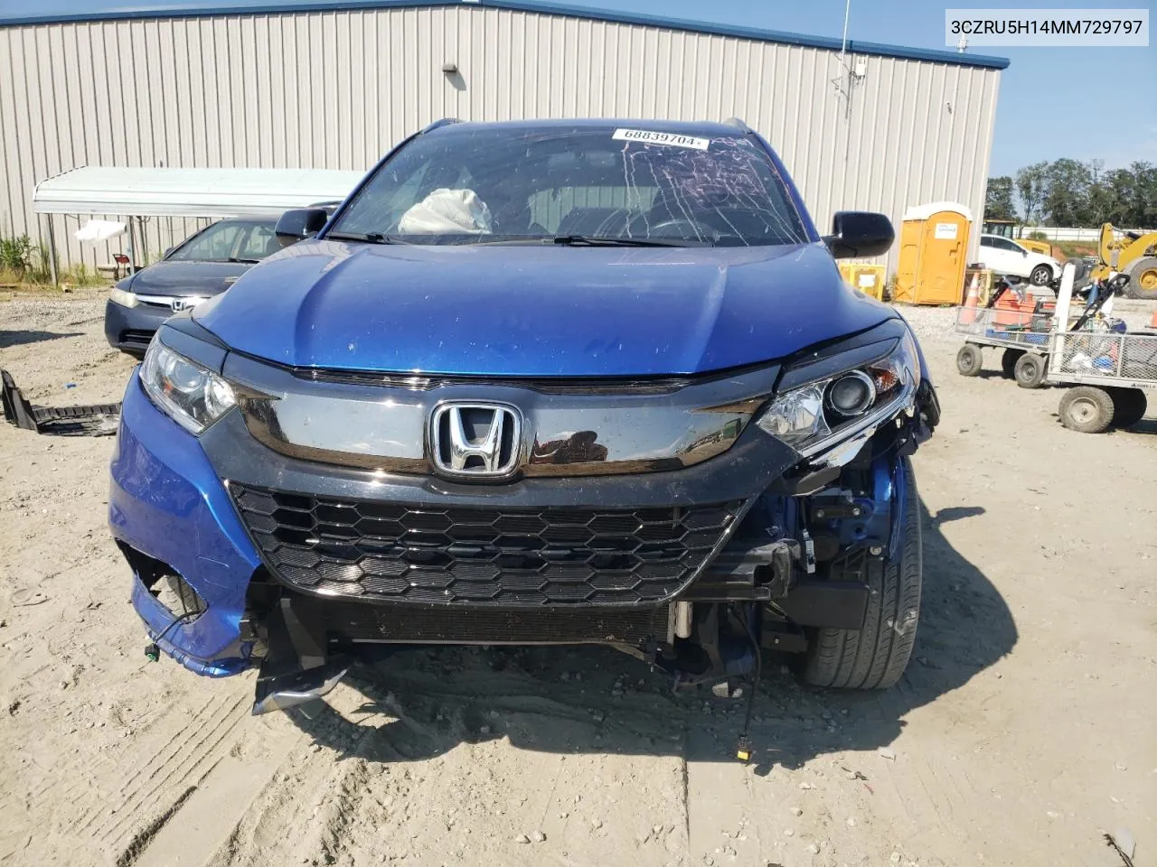 2021 Honda Hr-V Sport VIN: 3CZRU5H14MM729797 Lot: 68839704