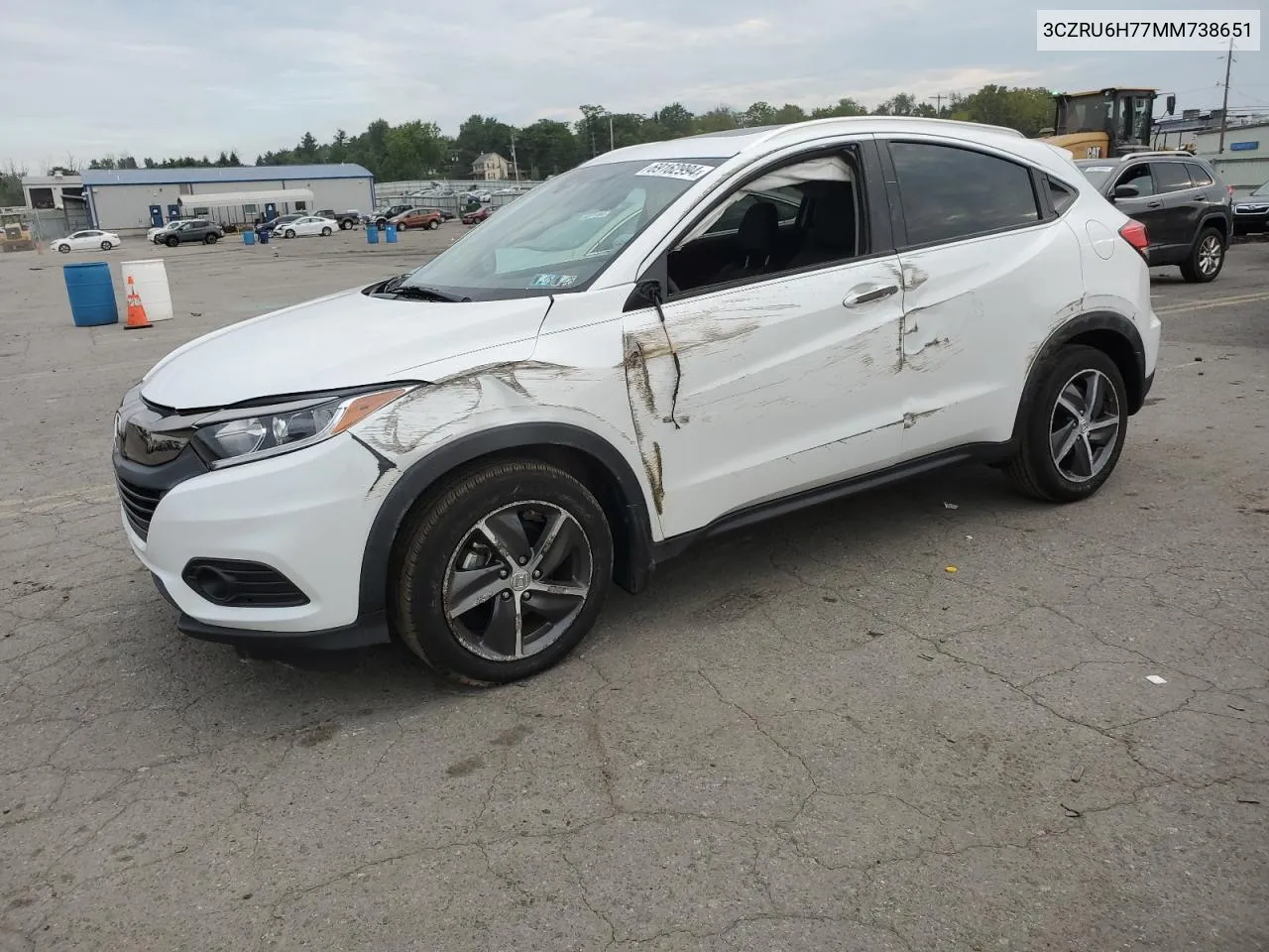 3CZRU6H77MM738651 2021 Honda Hr-V Exl