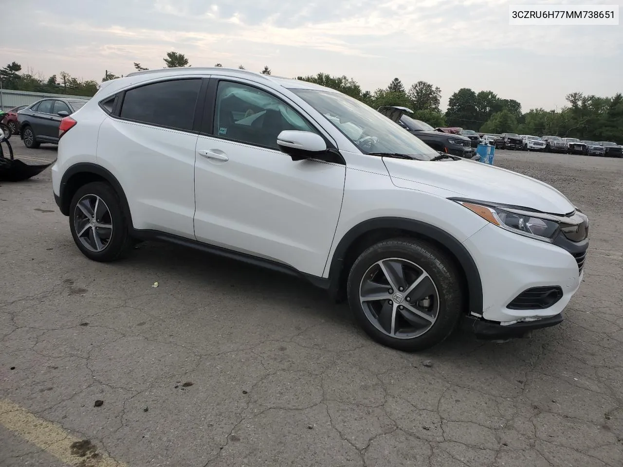 3CZRU6H77MM738651 2021 Honda Hr-V Exl