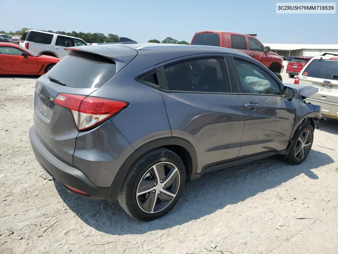 2021 Honda Hr-V Exl VIN: 3CZRU5H79MM718539 Lot: 69391124