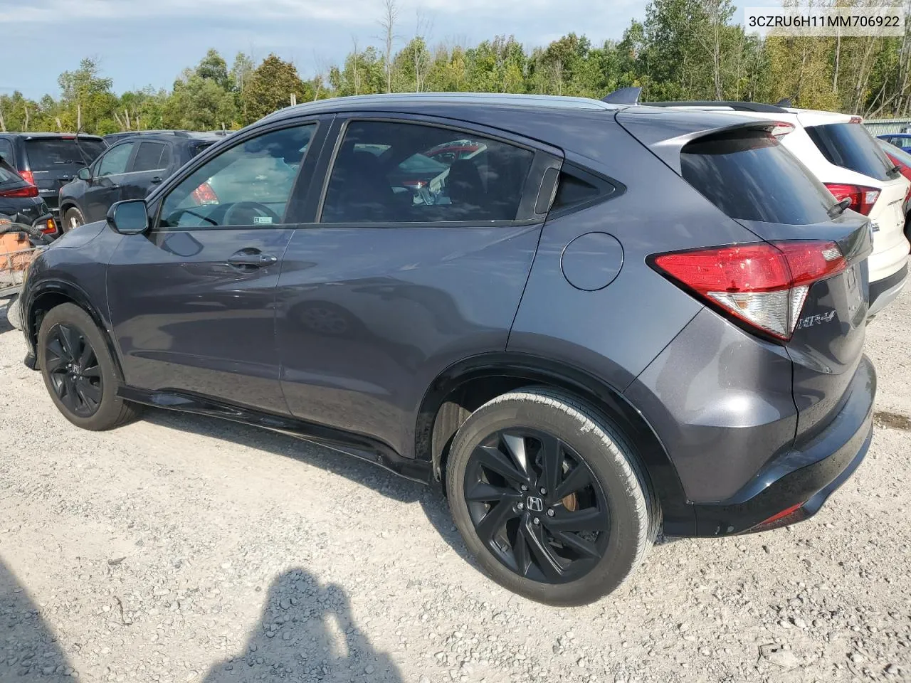 2021 Honda Hr-V Sport VIN: 3CZRU6H11MM706922 Lot: 69458384