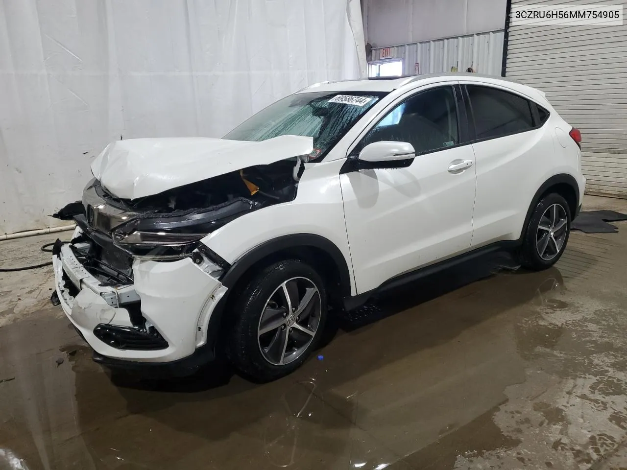 2021 Honda Hr-V Ex VIN: 3CZRU6H56MM754905 Lot: 69586744