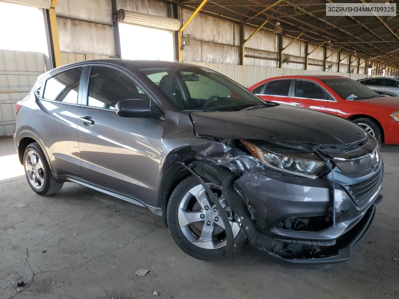 3CZRU5H34MM709325 2021 Honda Hr-V Lx