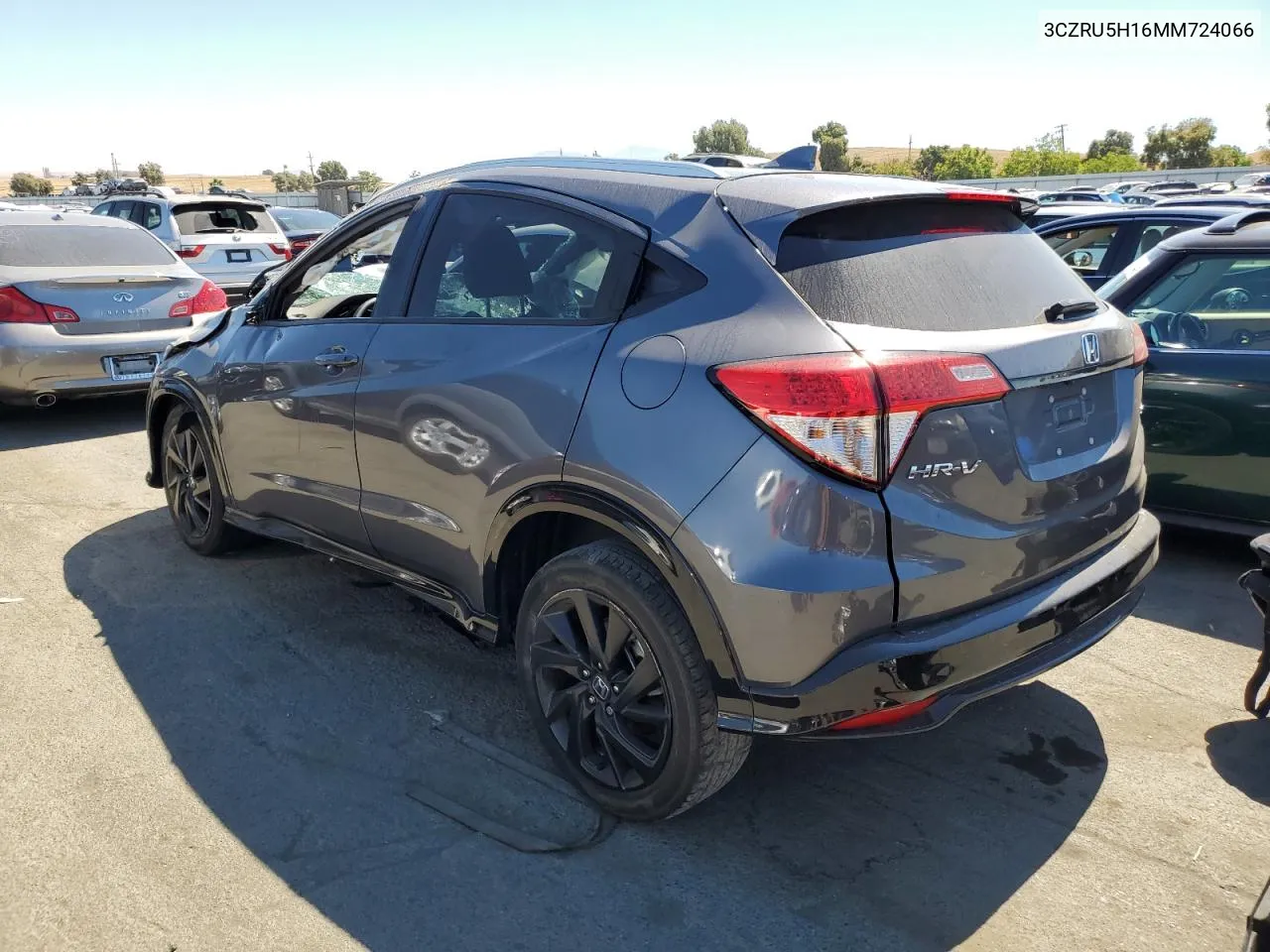 2021 Honda Hr-V Sport VIN: 3CZRU5H16MM724066 Lot: 70605244