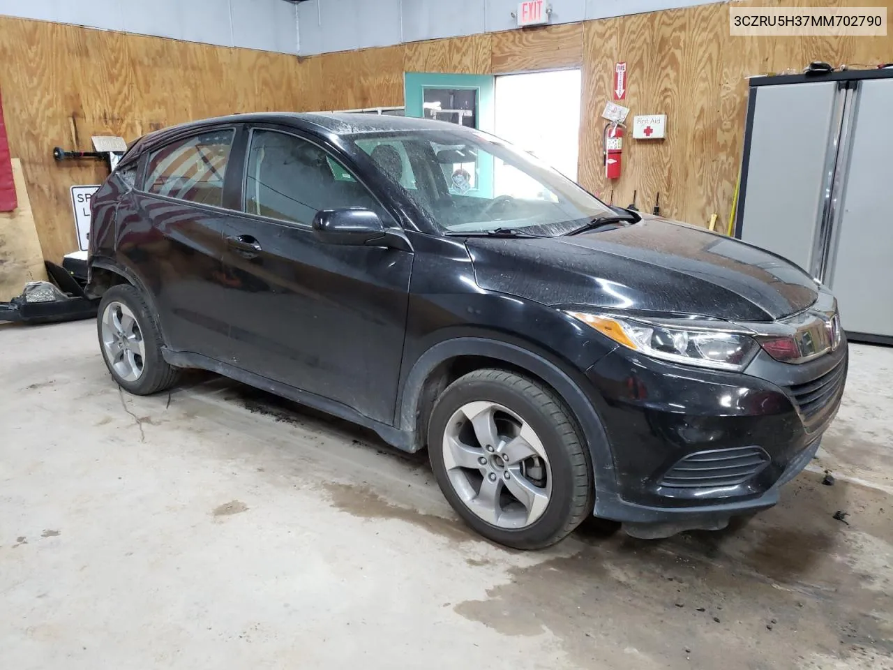 2021 Honda Hr-V Lx VIN: 3CZRU5H37MM702790 Lot: 70649654