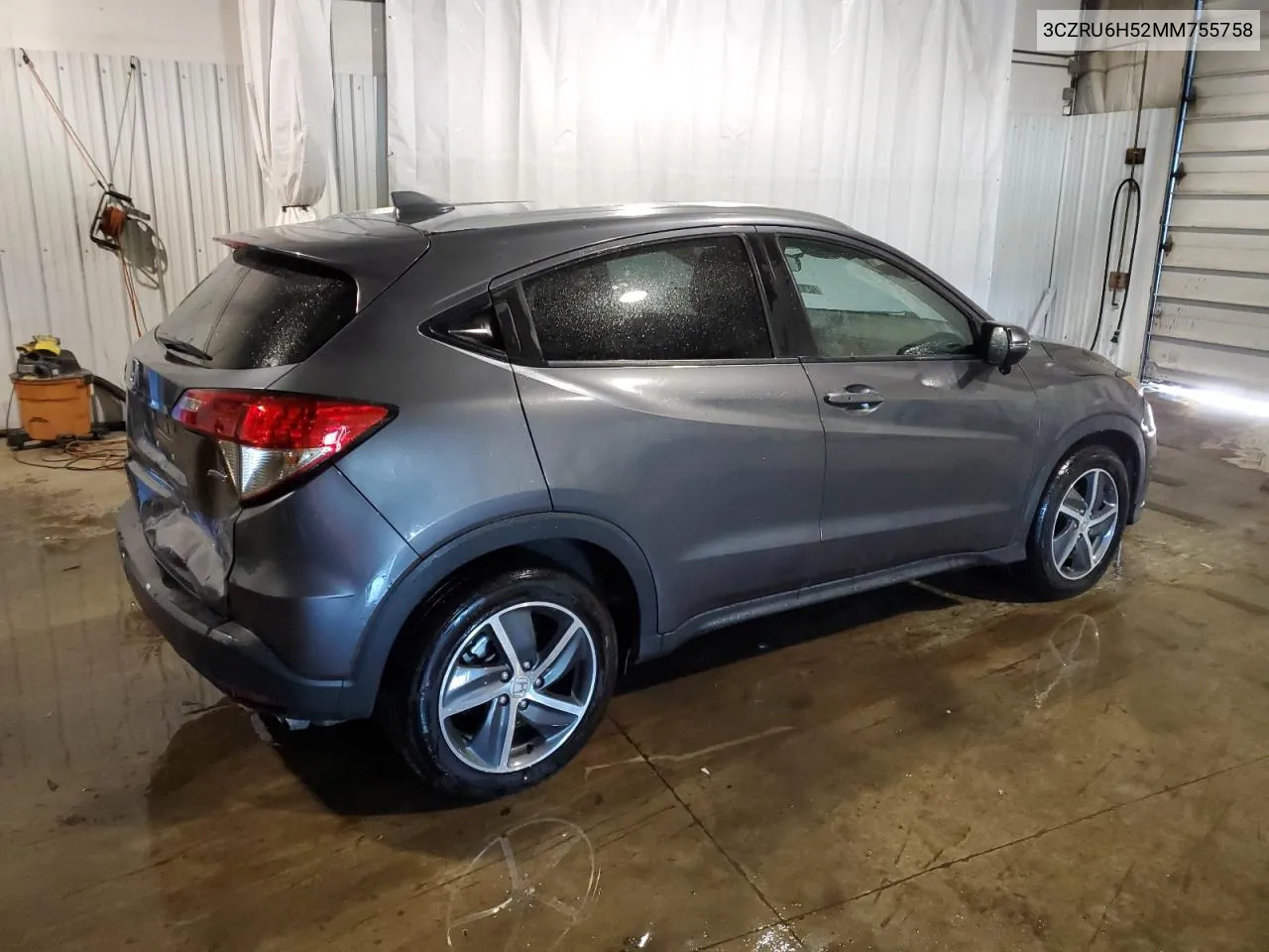 2021 Honda Hr-V Ex VIN: 3CZRU6H52MM755758 Lot: 71112164