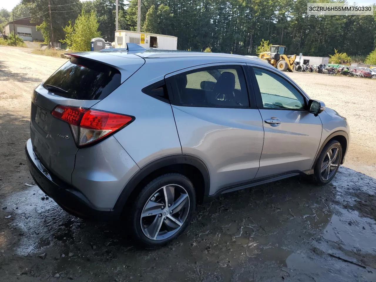 3CZRU6H55MM750330 2021 Honda Hr-V Ex