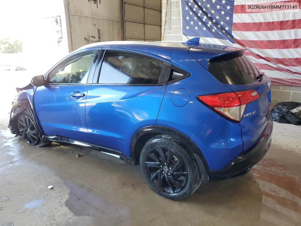 2021 Honda Hr-V Sport VIN: 3CZRU6H18MM713141 Lot: 71197084