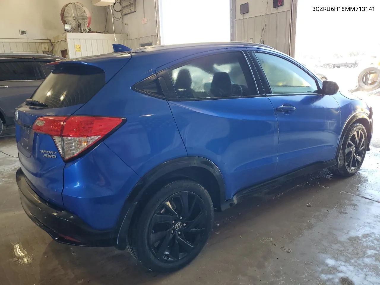 2021 Honda Hr-V Sport VIN: 3CZRU6H18MM713141 Lot: 71197084