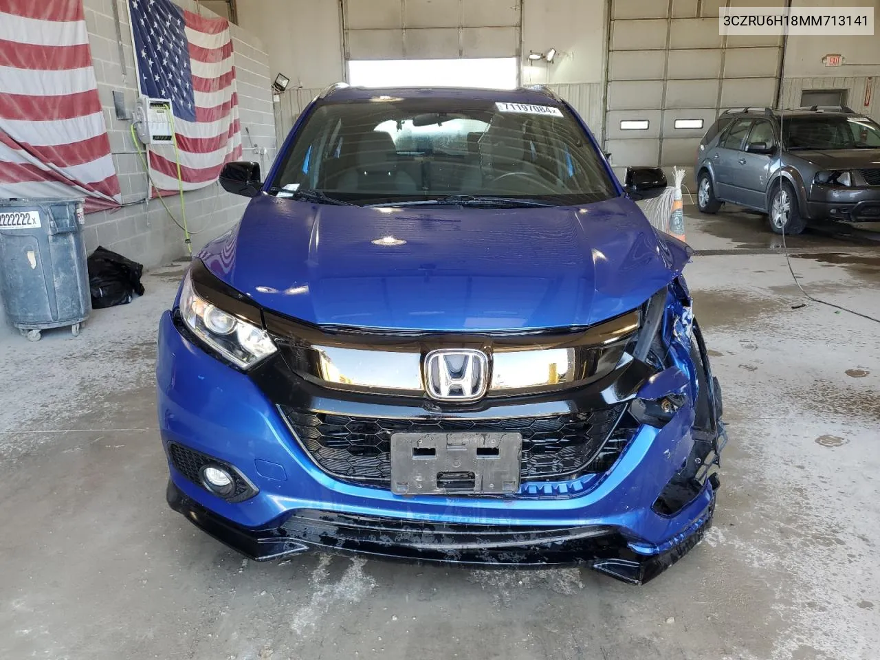 2021 Honda Hr-V Sport VIN: 3CZRU6H18MM713141 Lot: 71197084