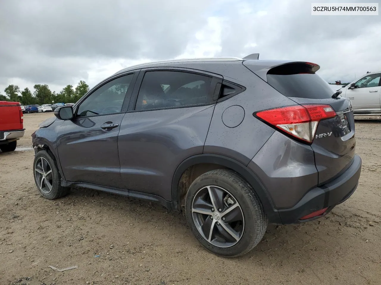 2021 Honda Hr-V Exl VIN: 3CZRU5H74MM700563 Lot: 71394654