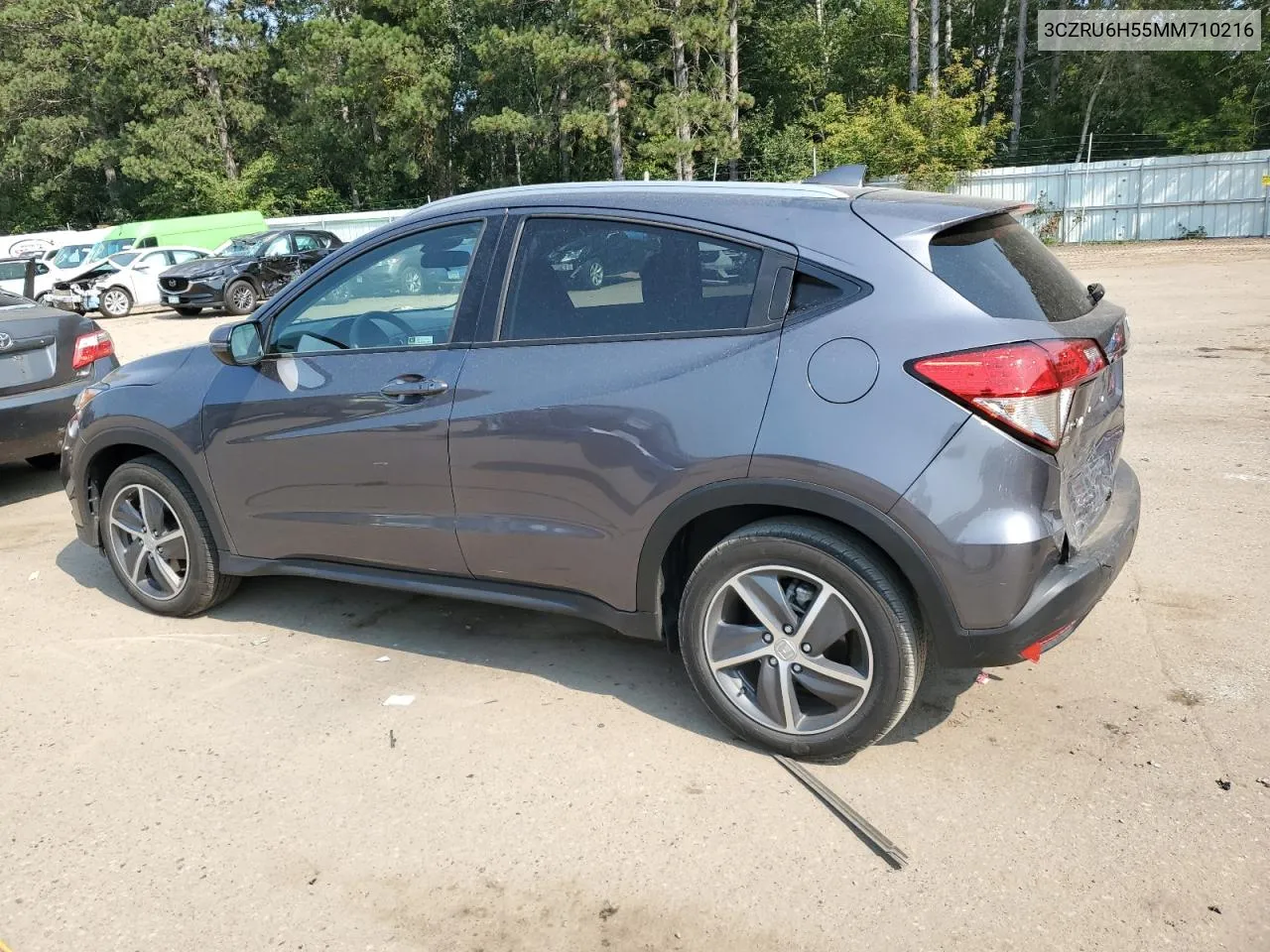 2021 Honda Hr-V Ex VIN: 3CZRU6H55MM710216 Lot: 71495524