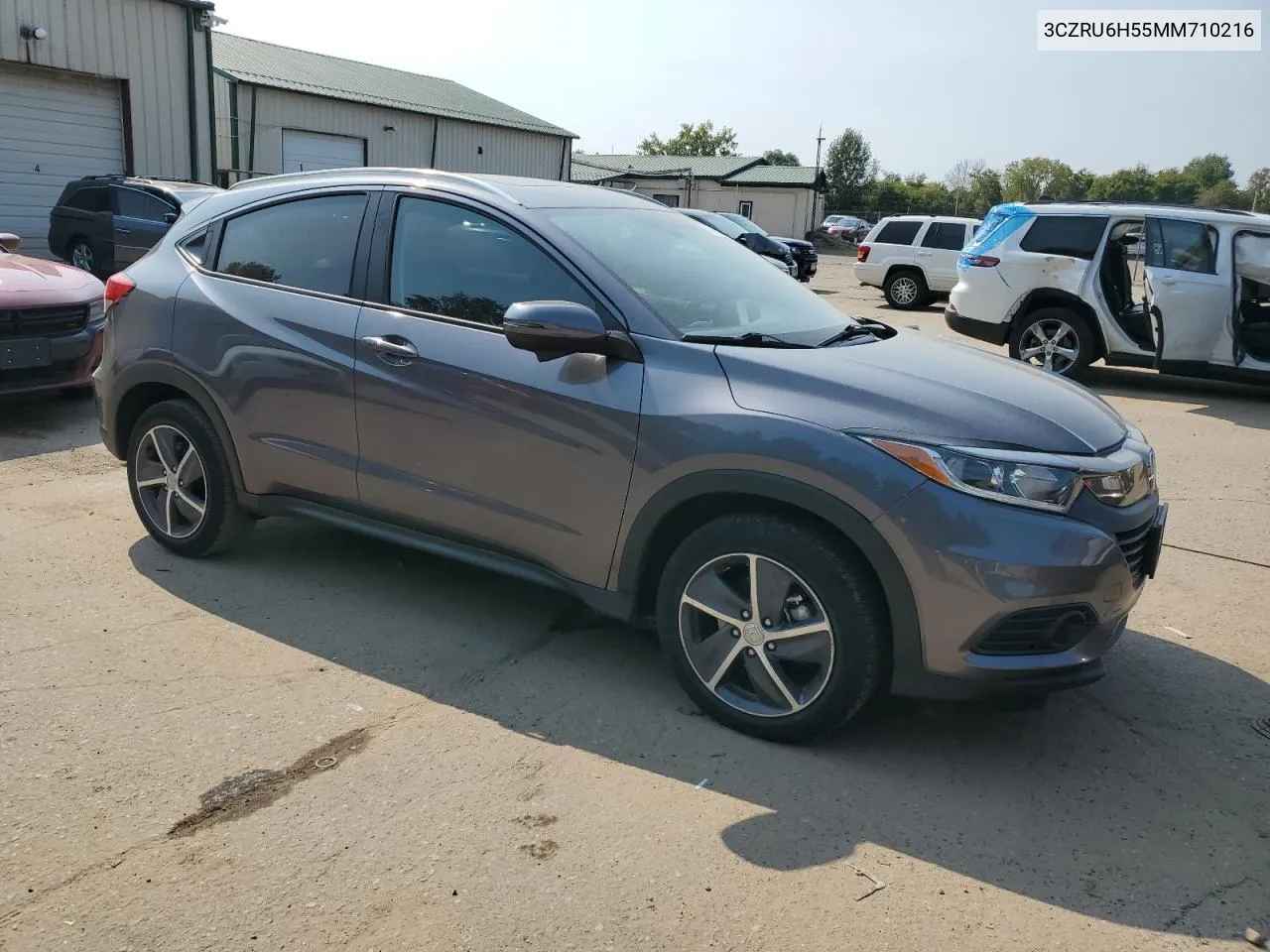 2021 Honda Hr-V Ex VIN: 3CZRU6H55MM710216 Lot: 71495524