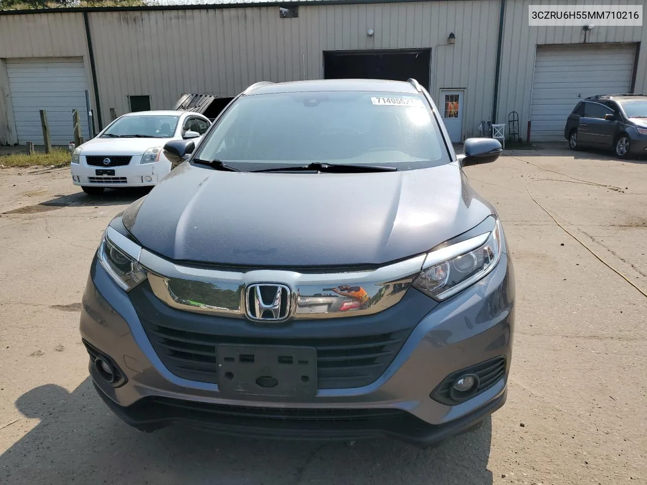 2021 Honda Hr-V Ex VIN: 3CZRU6H55MM710216 Lot: 71495524