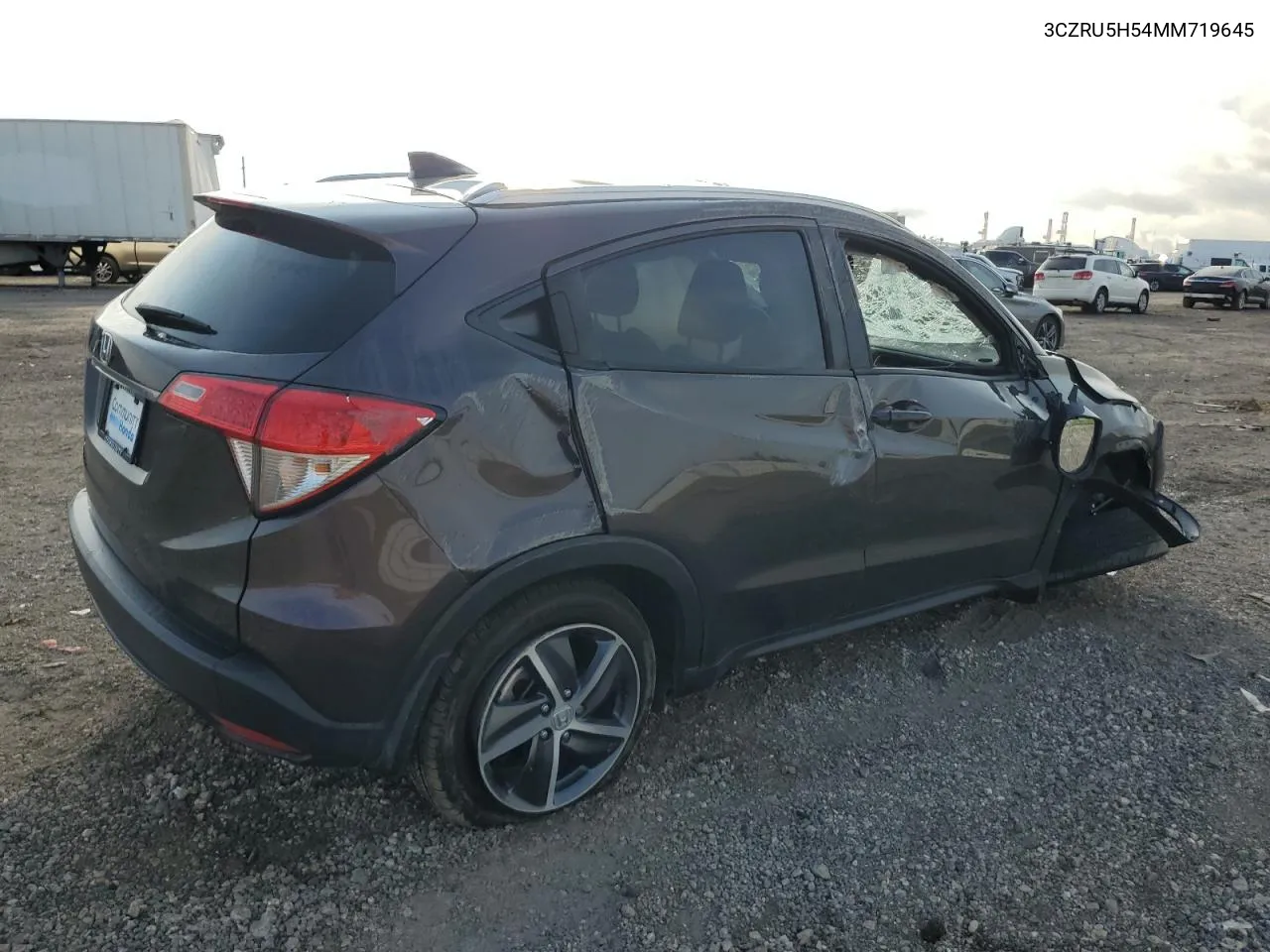 2021 Honda Hr-V Ex VIN: 3CZRU5H54MM719645 Lot: 71539984