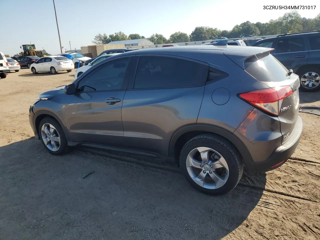 2021 Honda Hr-V Lx VIN: 3CZRU5H34MM731017 Lot: 71813234