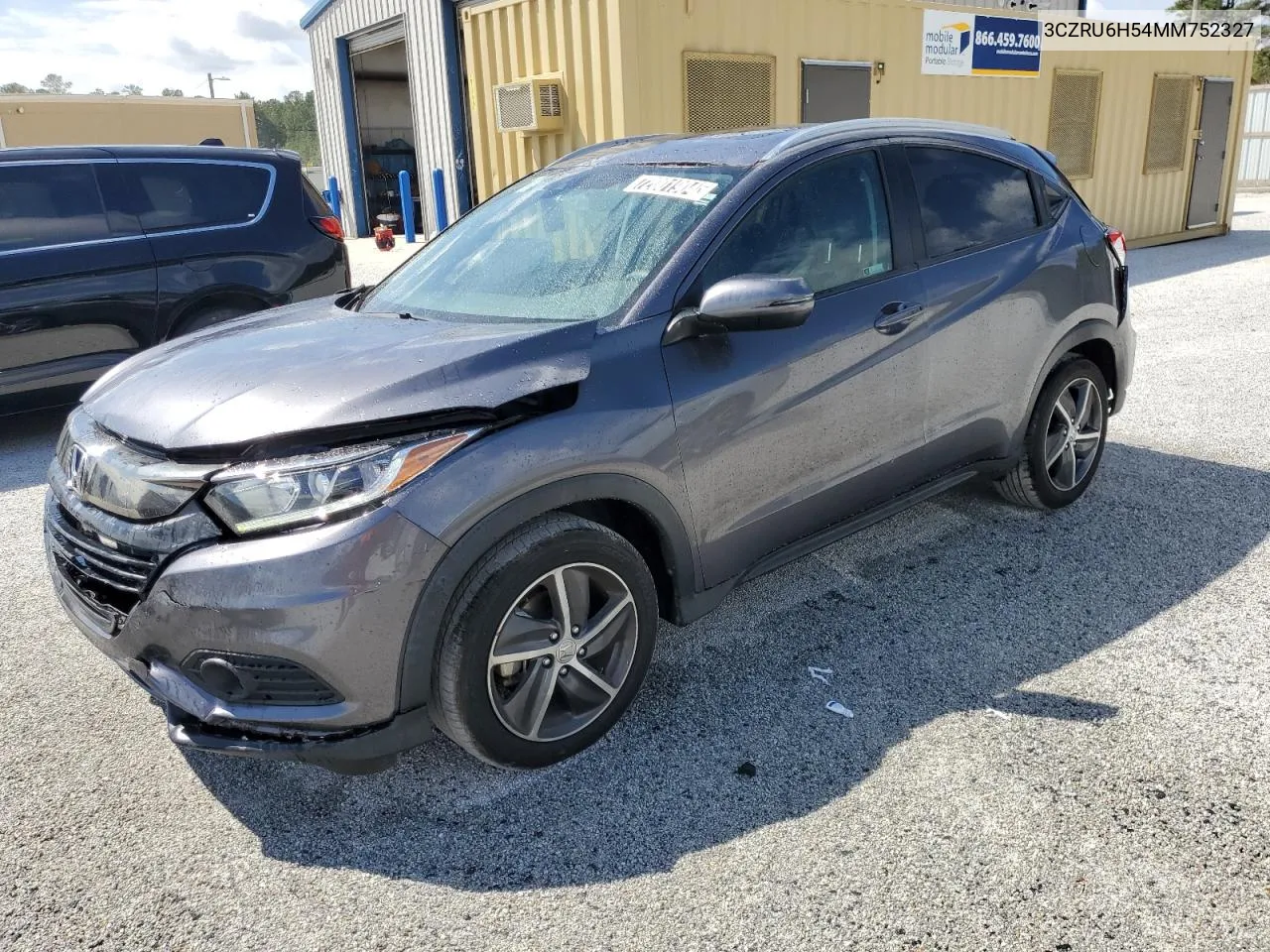 2021 Honda Hr-V Ex VIN: 3CZRU6H54MM752327 Lot: 72001904