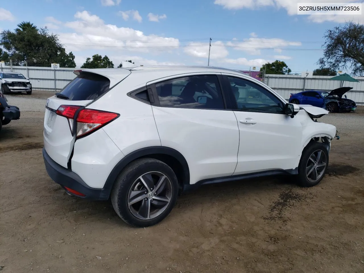 3CZRU5H5XMM723506 2021 Honda Hr-V Ex