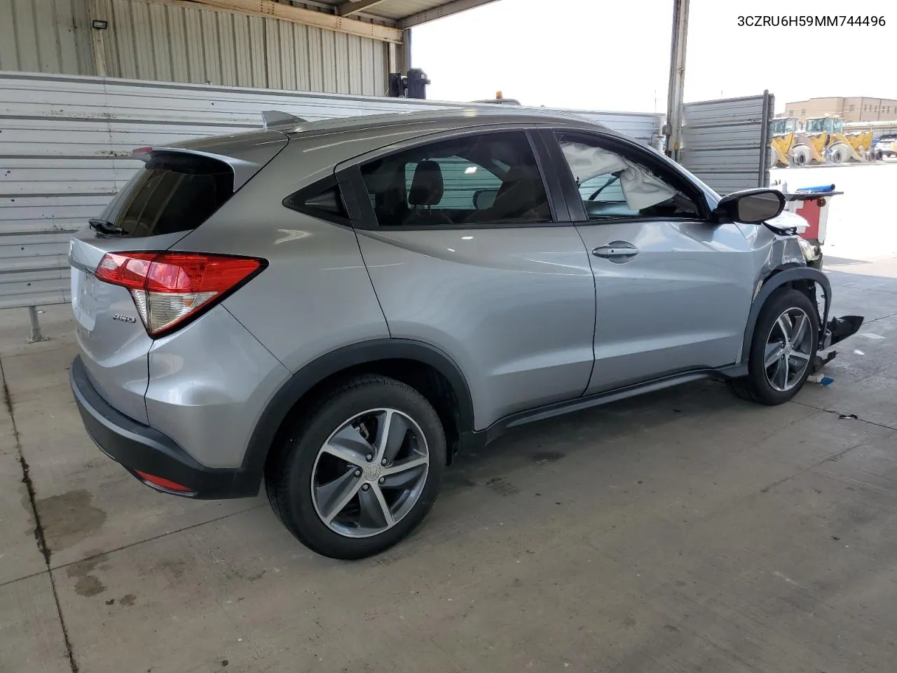 2021 Honda Hr-V Ex VIN: 3CZRU6H59MM744496 Lot: 72198944