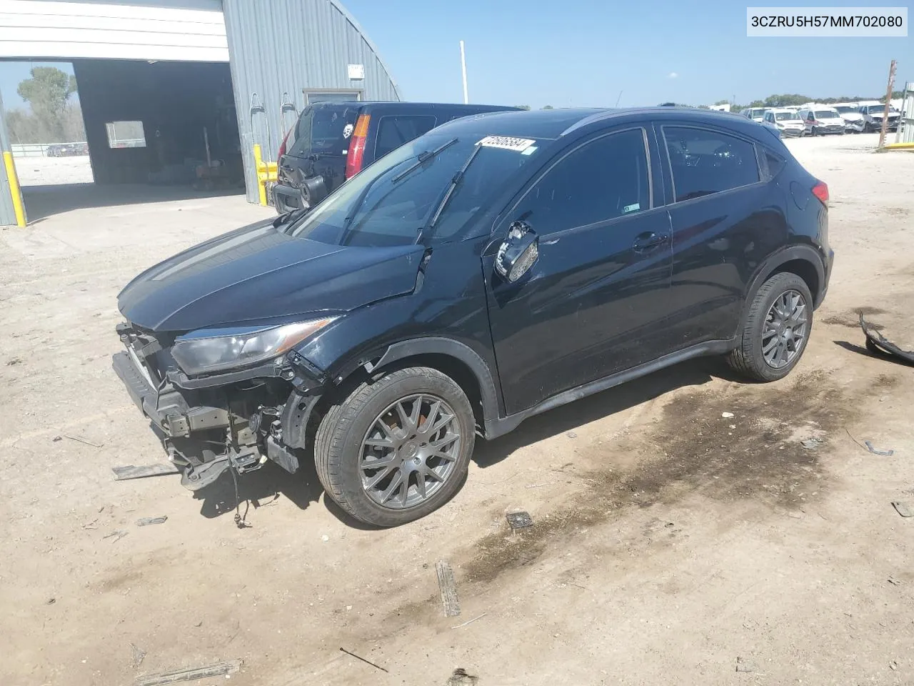 2021 Honda Hr-V Ex VIN: 3CZRU5H57MM702080 Lot: 72506584