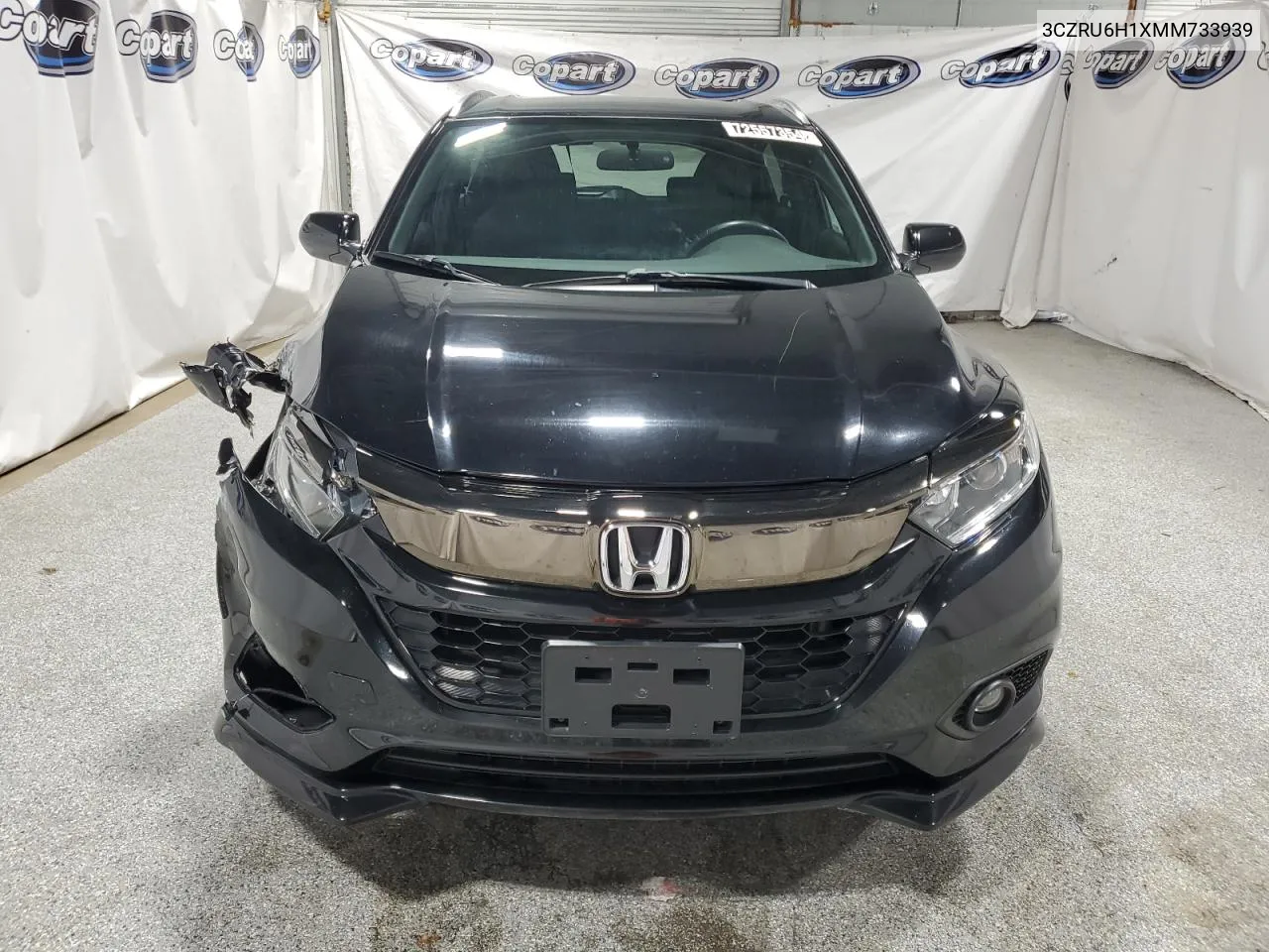 2021 Honda Hr-V Sport VIN: 3CZRU6H1XMM733939 Lot: 72557354