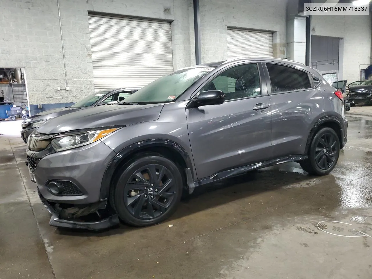 2021 Honda Hr-V Sport VIN: 3CZRU6H16MM718337 Lot: 72669104