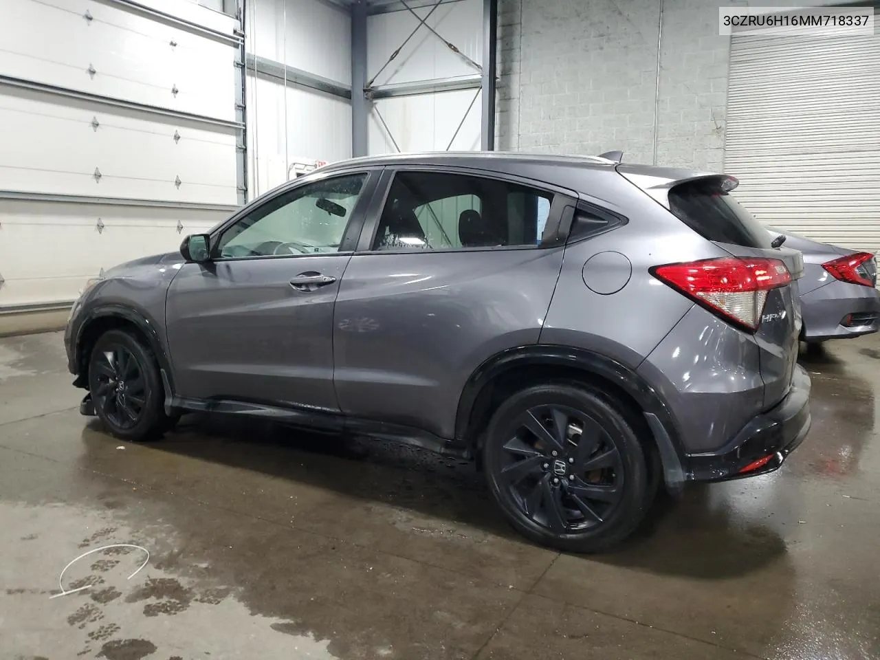 2021 Honda Hr-V Sport VIN: 3CZRU6H16MM718337 Lot: 72669104