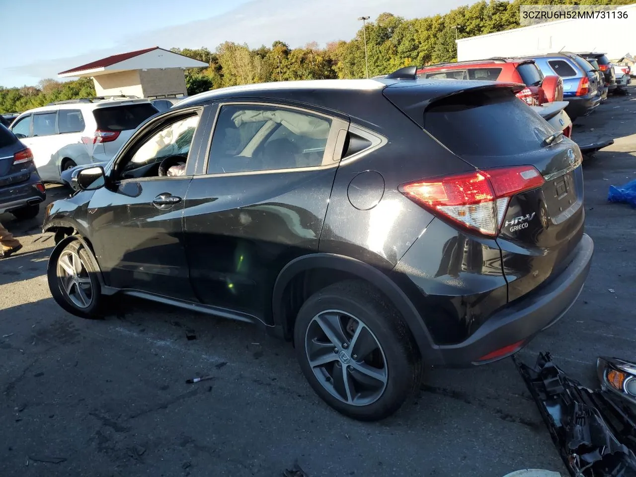 2021 Honda Hr-V Ex VIN: 3CZRU6H52MM731136 Lot: 73773644