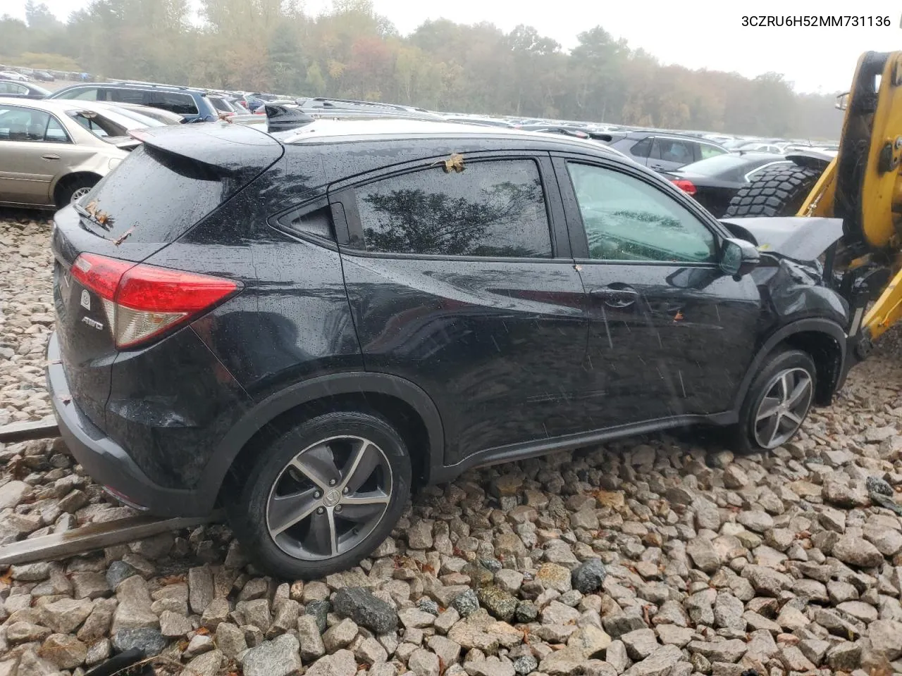 2021 Honda Hr-V Ex VIN: 3CZRU6H52MM731136 Lot: 73773644