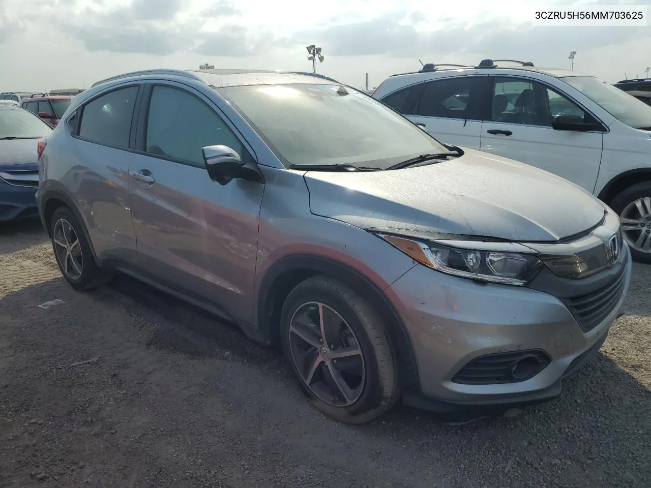 2021 Honda Hr-V Ex VIN: 3CZRU5H56MM703625 Lot: 74740004