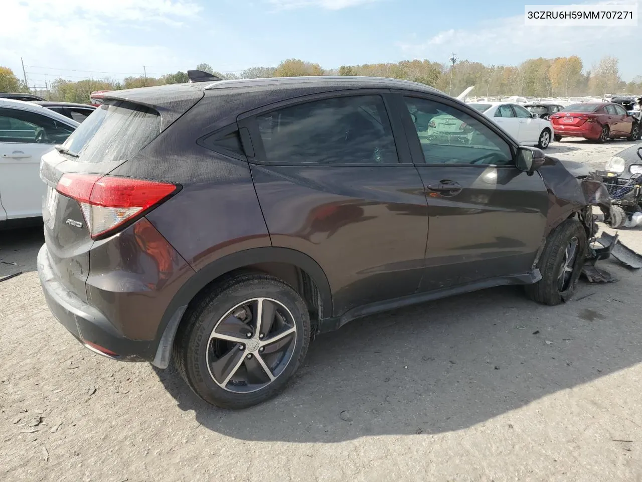 3CZRU6H59MM707271 2021 Honda Hr-V Ex