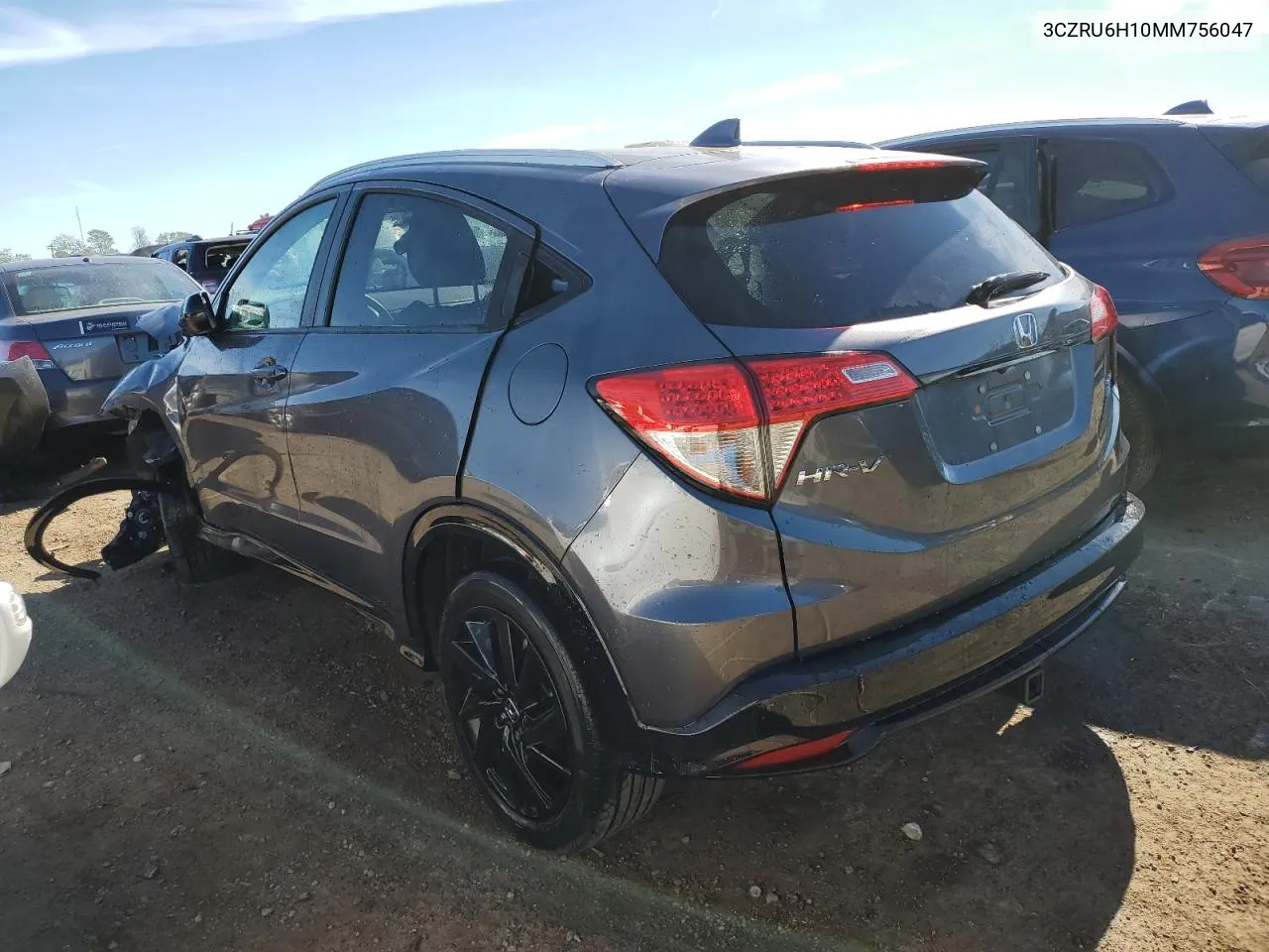 2021 Honda Hr-V Sport VIN: 3CZRU6H10MM756047 Lot: 76148744