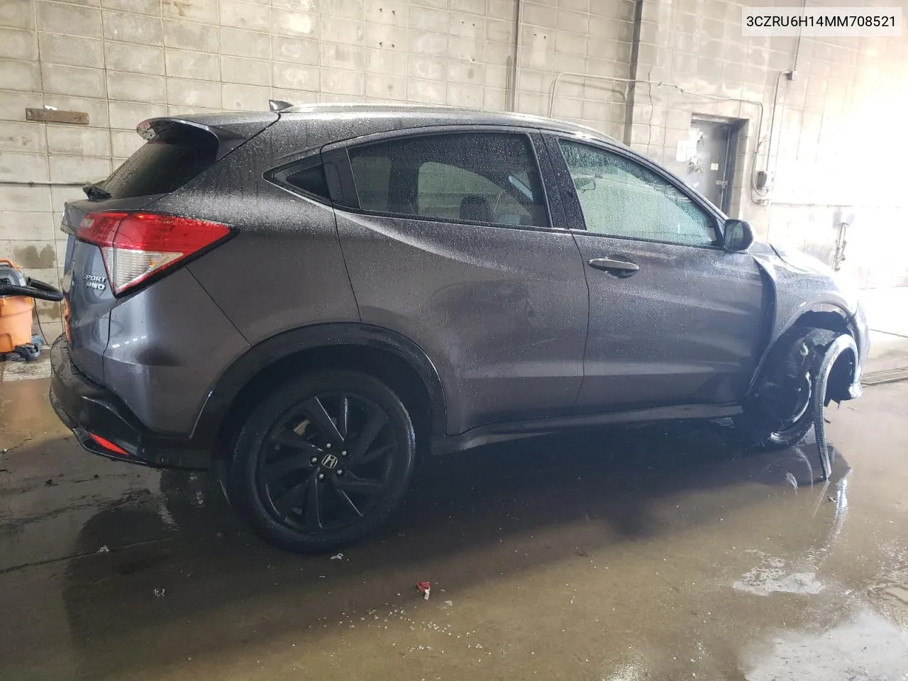 2021 Honda Hr-V Sport VIN: 3CZRU6H14MM708521 Lot: 76313494